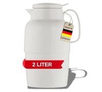 Helios Mondo - Jarra de vacío de plástico, plástico, Blanco, 2.0 Litre