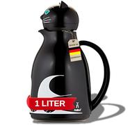 Helios Thermo-Cat - Jarra térmica (plástico, 1 L), color negro