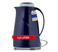Helios wave plástico vacío jarra, plástico, azul oscuro, 1,5 l