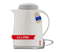 Helios Wave plástico vacío Jarra, plástico, Blanco, 0.3 Litre