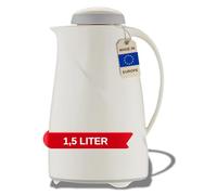 Helios wave plástico vacío jarra, plástico, blanco, 1,5 l