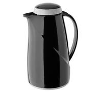 Helios Wave plástico vacío Jarra, plástico, Negro, 1.0 Litre