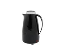 Helios wave plástico vacío jarra, plástico, negro, 1,5 l