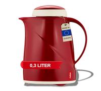 Helios Wave plástico vacío Jarra, plástico, Rojo, 0.3 Litre