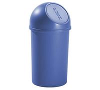 helit H2401134 - Papelera con tapa „the flip“ de 13 l, azul