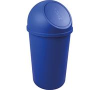 helit H2401234 - Papelera con tapa „the flip“ de 25 l, azul