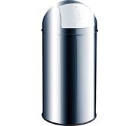 helit H2401700 - Papelera con tapa „the dome“ 30 L acero inoxidable