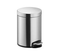 helit H2403600 - Papelera con pedal „the silent“ 20 L acero inoxidable