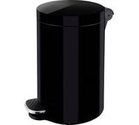 helit H2404295 - Papelera con pedal „the knight“ 20 L negra