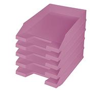 helit H2661628 - Bandeja para cartas „the green staff“ DIN A4-C4 rosa