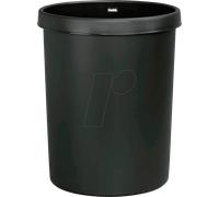 Helit H6106195 - Papelera „The German“ 30 L Negra