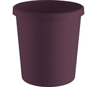 Helit Papelera The Green German H6405825 18 l plástico reciclado, cert. Blauer Engel, rojo burdeos