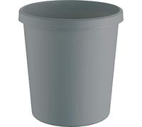 Helit Papelera The Green German H6405882 – 18 L, plástico reciclado, Ángel Azul, gris claro