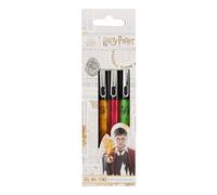 Helix Bolígrafos de Harry Potter, 4 bolígrafos de tinta negra