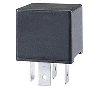 HELLA Relé de corriente de trabajo 4RA 007 957-001 24V 4 polos Conector B Negro
