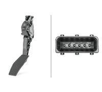 HELLA Sensor, posición del acelerador para OPEL: Zafira & CHEVROLET: Orlando (Ref: 6PV 009 765-741)
