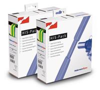 Hellermann HIS-PACK-19.1/9.5-PO-X-GNYE5m. Tubo termorretráctil verde/amarillo, relación de retracción 2:1. Referencia: 300-31907