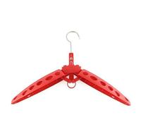 Hellery Percha para Traje de Buceo Colgador Soporte de Neopreno Gancho de Equipo Diseño Multifuncional para Equipo Húmedo con Botón de Inserción Plegable y, Rojo