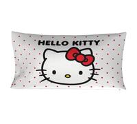 Hello Kitty Beauty Beauty - Funda de Almohada de satén Sedoso tamaño King, 50.8 x 91.4 cm, Ideal para Cabello y Piel (Producto Oficial)