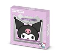 Karactermania Face-Pack de Diario Kawaii Hello Kitty Kuromi + Bolígrafo de 6 Colores, Lila