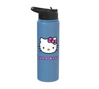 Hello Kitty - Original Checked Bow Stainless Steel Insulated Water Bottle