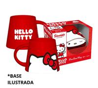 Hello kitty - taza cónica con base ilustrada 350 ml