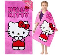 Hello Kitty Toallas Baño Grandes Kawaii Kuromi Toalla Playa y Piscina de Algodon Secado Rápido para Niñas Chicas Mujeres 140x70cm Viajes Accesorios (Rosa, 70x140cm)