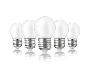 Hellum 5688 Interior 10lamp(s) LED Transparente iluminación decorativa, vidrio, 4 W, mate, 5er Pack, E27