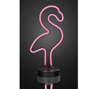 Hellum Sihoulette 522976 - Lámpara LED decorativa (111 ledes), diseño de flamenco, color rosa