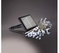Hellum Solar de cadena de luz LED, 9,9 m, LED blanco, 50 Piezas 540215
