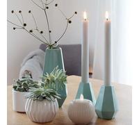 hellum Velas LED con temporizador 2 unidades, mando a distancia, llama parpadeante, temporizador, funciona con pilas, 24,5 x 2,2 cm, < 59 lúmenes, color gris 151848