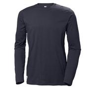 Helly-Hansen 79159_590-L W Classic - Camiseta de Manga Larga, Color Azul Marino, Talla L
