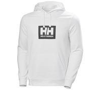 Helly Hansen Hombres Sudadera con Capucha HH Box, Blanco 2.0, L