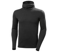 Helly Hansen Hombres Sudadera con capucha Lifa Merino Midweight, Negro, S