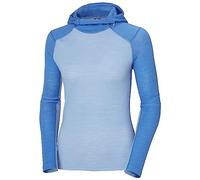 Helly Hansen Mujeres W Lifa Merino Sudadera con capucha de peso medio, Azul Brillante, XS
