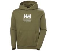 Helly Hansen Sudadera con Capucha para Hombre, Color Verde, Talla S