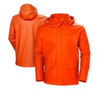 HELLY HANSEN TRABAJO Chaqueta Impermeable Gale, Unisex, Dark Orange, 3XL-Chest 52" (132cm)