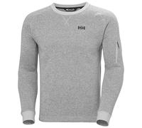 Helly Hansen Varde - Capa Intermedia de Cuello Redondo para Hombre, 853 Grey Fog, M, 853 Gris Niebla, M