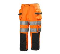 Helly Hansen Wokrwear - Ropa de Wokr Unisex para Adulto, Unisex, Wokrwear, ox77414-ORANGE-50, Naranja y Gris Oscuro., C56 - Waist 39.5"