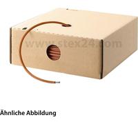 HELUKABEL Fivenorm H05V2-K, cable de baja tensión, color marrón, material: cloruro de polivinilo (PVC), conductor: cobre, sección: 1 mm², peso: 9,6 kg/km