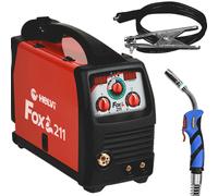 Helvi Fox 211 Digitale - Soldadora inverter de hilo - MIG-MMA-TIG - GAS/NO GAS