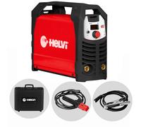 Helvi Jet 200 - Soldadora Inverter (MMA/TIG LIFT), maletín antichoque, corriente continua (CC)