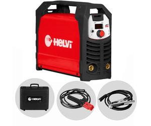 Helvi Jet 200 - Soldadora Inverter (MMA/TIG LIFT), maletín antichoque, corriente continua (CC)