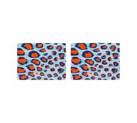 Hem 2 Manteles individuales Monster 30x40 cm Coral-white-ultramarine blue