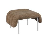 Hem Ottoman Puffy 58x67 cm Sawdust-acero inoxidable