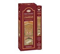 Hem Precious Chandan - Varillas de incienso, paquete de 6-20 agarbattis cada una en total 120 varillas