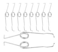 Hemobllo 10 Piezas Resorte de Podadora de Acero Otoño Piezas de Poda Manual | Repuesto Plata, Fácil de Instalar y Cambiar, Accesorio Exterior Duradero para Ramas