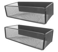Hemobllo 2 Piezas Estante Magnético para Nevera Organizador Moderno de | Ahorra Espacio en Cocina y Despensa, Hold Magnético, Acabado Sleek, Limpia Fácil