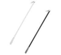Hemobllo 2 Piezas Varilla de Inclinación Ciega de Aluminio 50cm | Mecanismo Manual Deslizante, Resistencia Flexión y Compresión, Uso en Oficina y Hogar, Estilo Moderno