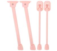 Hemobllo 4 Piezas Patas Plegables para Mesa y Escritorio, Instalación Fácil | Plástico E Hierro, Portátil Mayor Estabilidad, Retirada Sencilla, para Laptop y Mesa Plegable